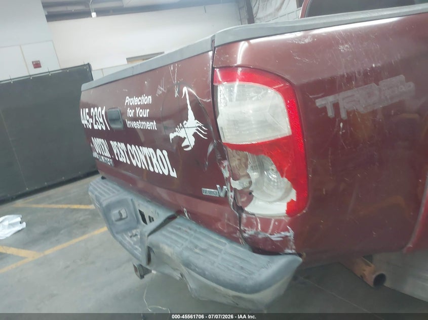 2004 Toyota Tundra VIN 5TBET34104S451801 IAAI salvage auction — REAR END, Salvage (Arizona), sold $25 on 2026-07-28 (photo 6)