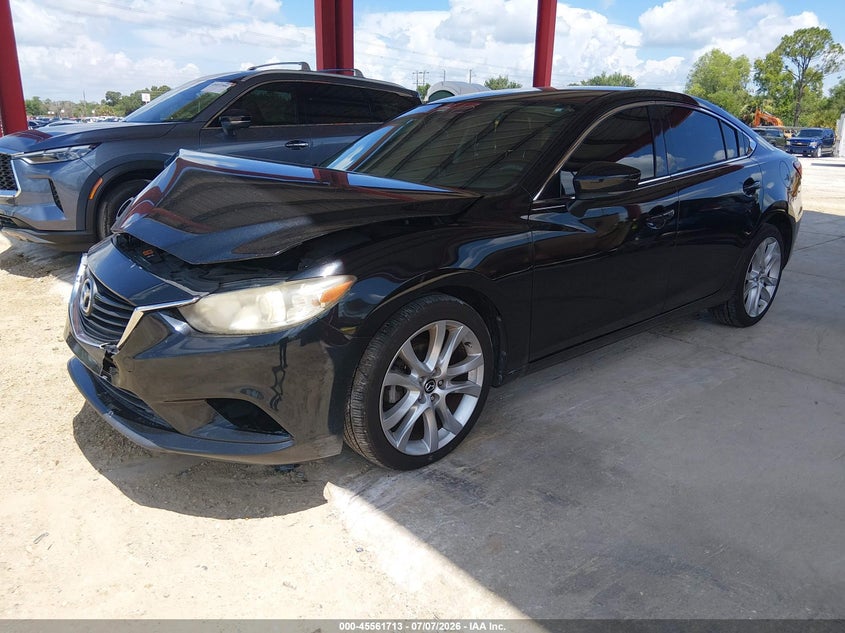 2017 Mazda 6 VIN JM1GL1V53H1152084 IAAI salvage auction — FRONT END, Rebuildable (Florida), sold $525 on 2026-07-28 (photo 2)