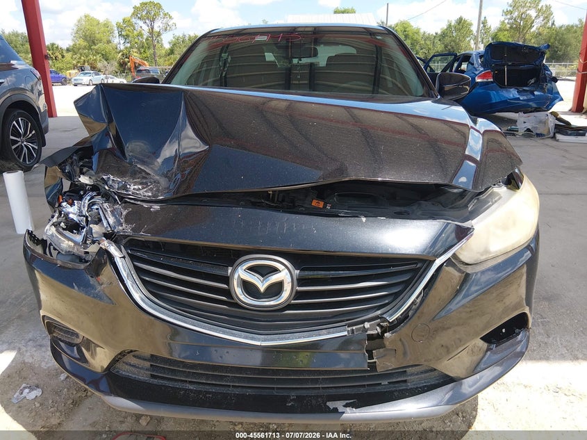 2017 Mazda 6 VIN JM1GL1V53H1152084 IAAI salvage auction — FRONT END, Rebuildable (Florida), sold $525 on 2026-07-28 (photo 6)