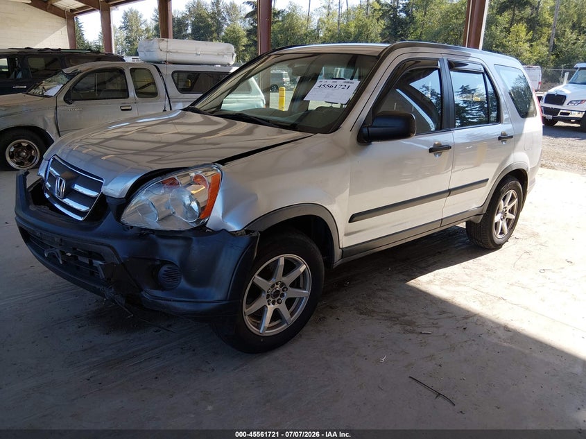 2006 Honda Cr-v VIN JHLRD78566C028108 IAAI salvage auction — LEFT FRONT, Bill Of Sale (Washington), sold $700 on 2026-07-22 (photo 2)