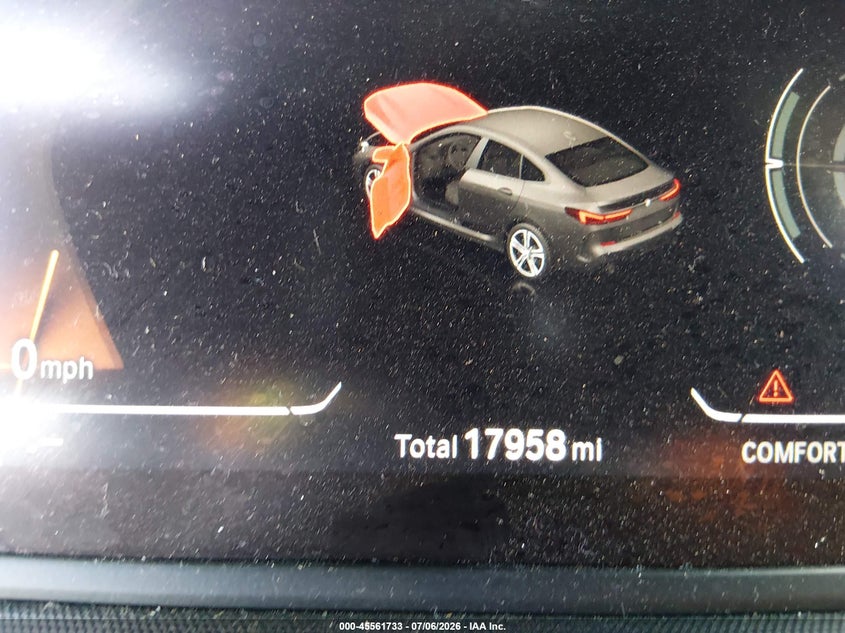 2022 BMW 2er VIN WBA53AK08N7K46323 IAAI salvage auction — NORMAL WEAR, Salvage Title, sold $5,200 on 2026-07-31 (photo 7)