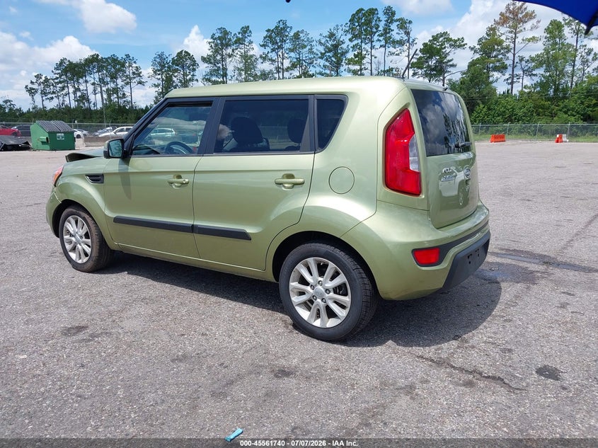 2012 Kia Soul VIN KNDJT2A60C7400663 IAAI salvage auction — FRONT END, Rebuildable (Florida), sold $725 on 2026-07-19 (photo 3)