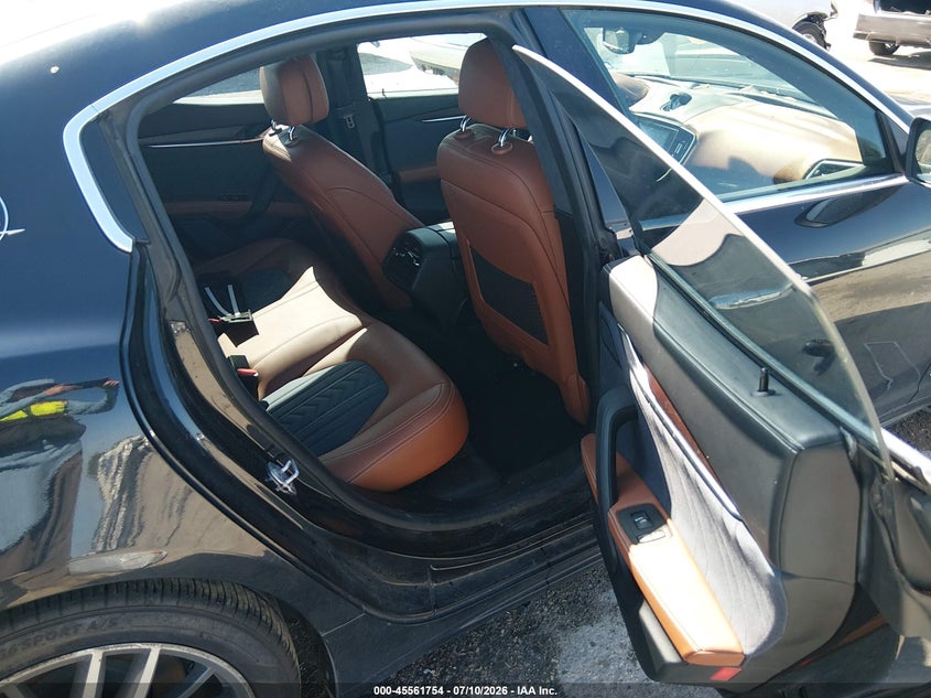 2018 Maserati Ghibli VIN ZAM57XSL9J1284771 IAAI salvage auction — SIDE, Salvage Title, sold $3,600 on 2026-08-25 (photo 8)
