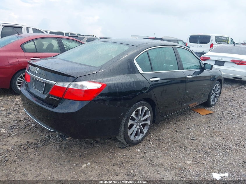 2014 Honda Accord VIN 1HGCR2F57EA057977 IAAI salvage auction — NORMAL WEAR, Clear (Tennessee), sold $2,450 on 2026-08-01 (photo 4)