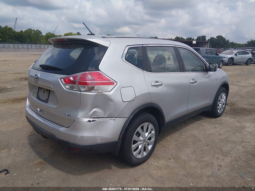 2015 Nissan Rogue VIN KNMAT2MVXFP515097 IAAI salvage auction — NORMAL WEAR, Clear (Montana), sold $600 on 2026-07-29 (photo 4)