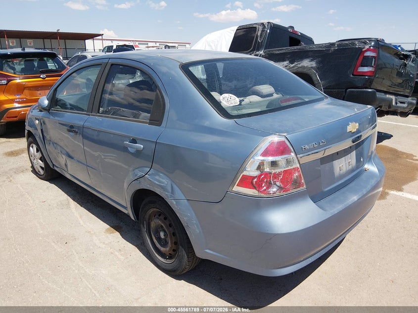 2007 Chevrolet Aveo VIN KL1TD56677B062964 IAAI salvage auction — UNKNOWN, Salvage (Texas), sold $250 on 2026-07-22 (photo 3)