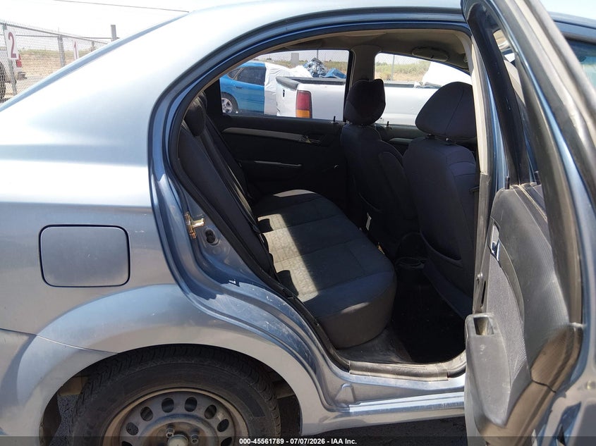2007 Chevrolet Aveo VIN KL1TD56677B062964 IAAI salvage auction — UNKNOWN, Salvage (Texas), sold $250 on 2026-07-22 (photo 8)