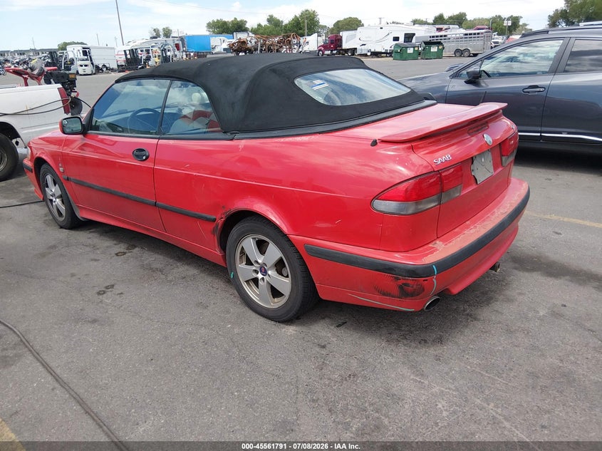 2002 Saab 9-3 VIN YS3DF75KX27013229 IAAI salvage auction — SIDE, Salvage (Utah), sold $275 on 2026-07-30 (photo 3)