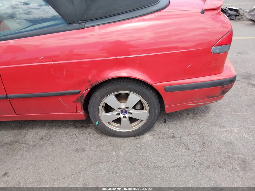 2002 Saab 9-3 VIN YS3DF75KX27013229 IAAI salvage auction — SIDE, Salvage (Utah), sold $275 on 2026-07-30 (photo 6)