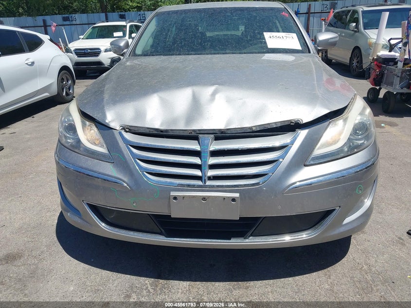 2012 Hyundai Genesis VIN KMHGC4DF6CU172893 IAAI salvage auction — FRONT END, Salvage (Utah), sold $700 on 2026-07-30 (photo 6)