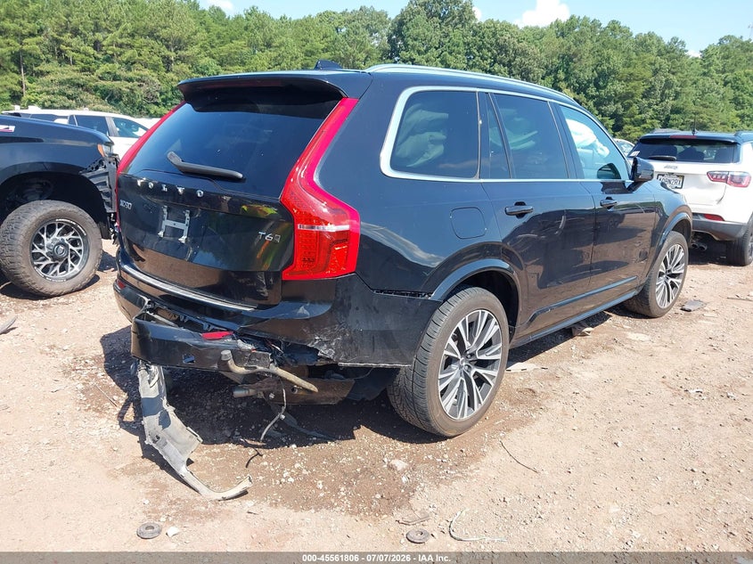 2020 Volvo Xc90 VIN YV4A22PK5L1533832 IAAI salvage auction — REAR END, Salvage (Alabama), sold $10,175 on 2026-08-07 (photo 4)