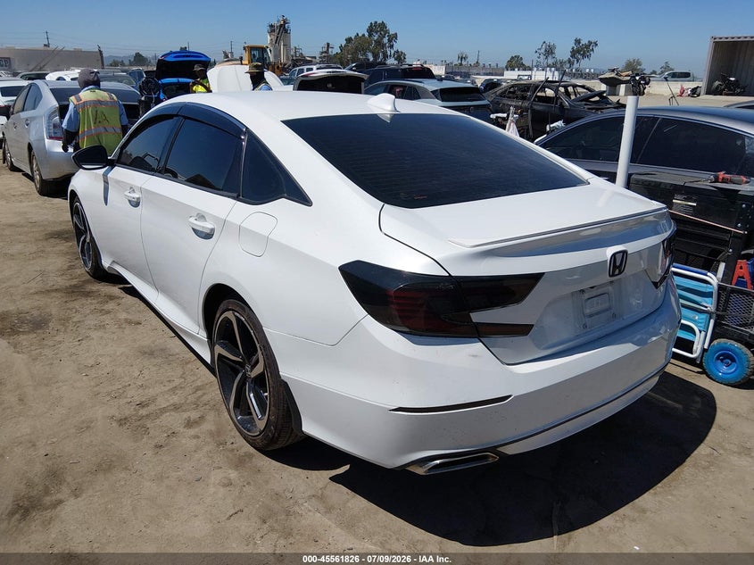 2020 Honda Accord VIN 1HGCV1F33LA076754 IAAI salvage auction — RIGHT FRONT, Salvage (California), sold $7,600 on 2026-07-29 (photo 3)