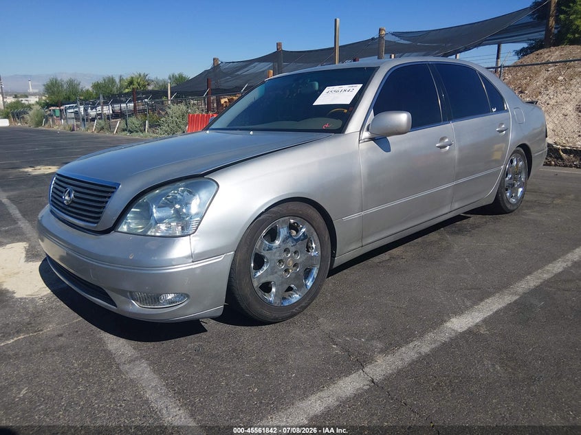 2002 Lexus Ls 430 VIN JTHBN30F620060172 IAAI salvage auction — RIGHT SIDE, Salvage (Nevada), sold $600 on 2026-07-31 (photo 2)