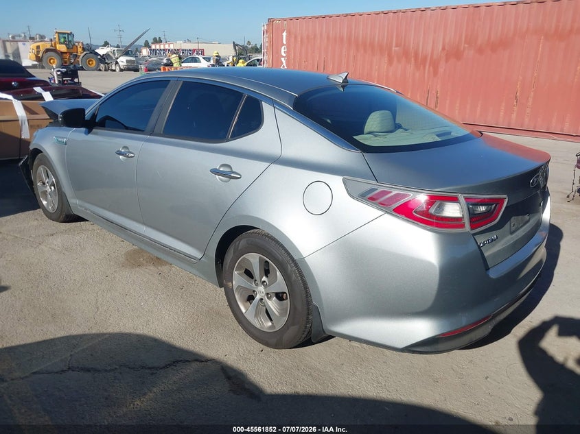 2014 Kia Optima VIN KNAGM4AD5E5065655 IAAI salvage auction — FRONT END, Salvage (California), sold $900 on 2026-07-22 (photo 3)