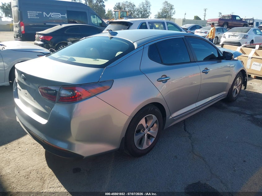 2014 Kia Optima VIN KNAGM4AD5E5065655 IAAI salvage auction — FRONT END, Salvage (California), sold $900 on 2026-07-22 (photo 4)