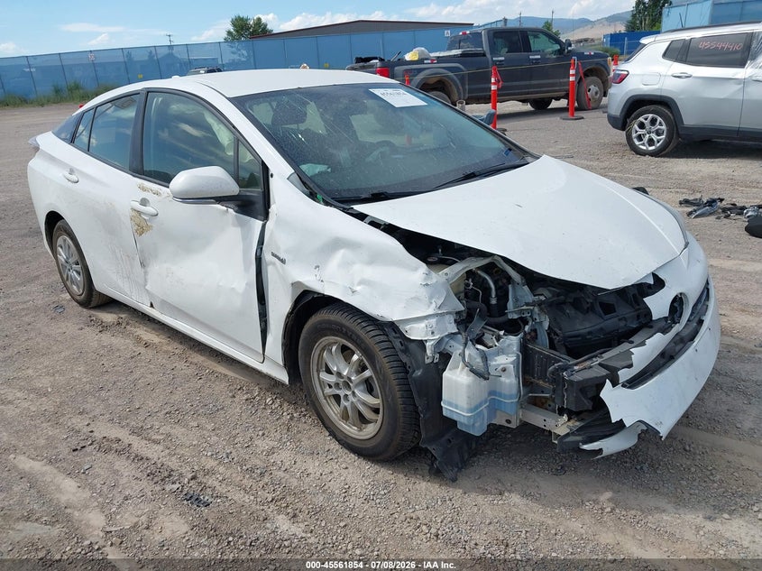 2016 Toyota Prius VIN JTDKBRFU2G3019546 IAAI salvage auction — RIGHT FRONT, Salvage (Montana), sold $1,400 on 2026-08-02 (photo 1)