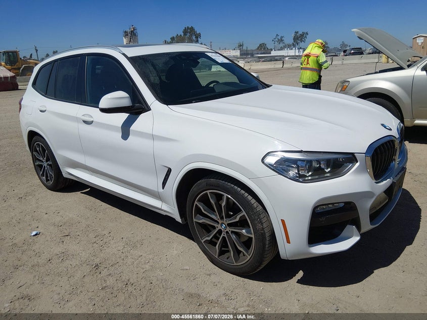 2019 BMW X3 VIN 5UXTR7C51KLF31083 IAAI salvage auction — REAR END, Salvage (California), sold $2,050 on 2026-07-29 (photo 1)