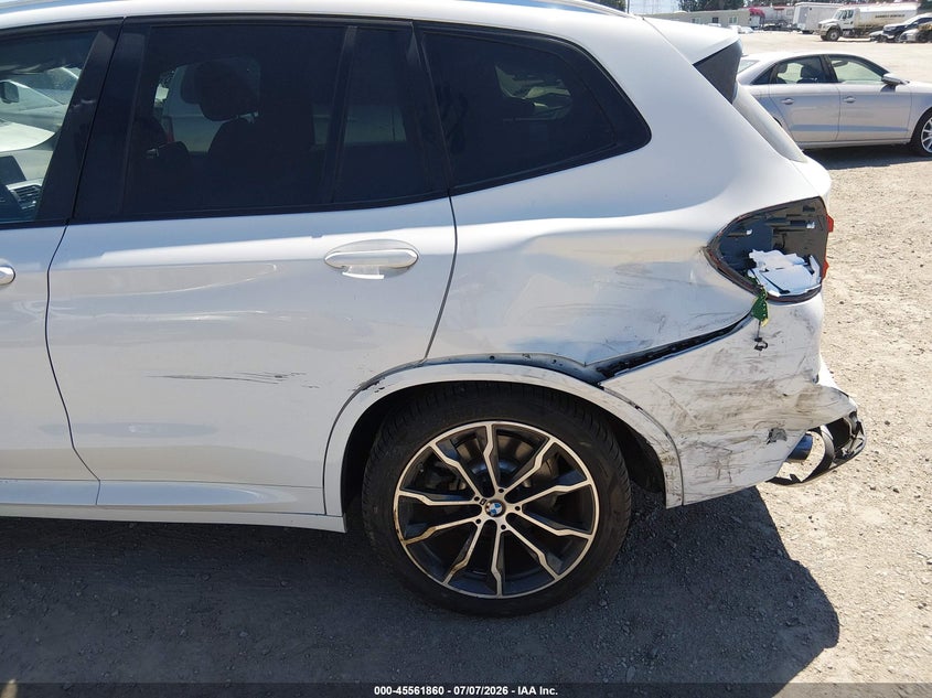 2019 BMW X3 VIN 5UXTR7C51KLF31083 IAAI salvage auction — REAR END, Salvage (California), sold $2,050 on 2026-07-29 (photo 6)
