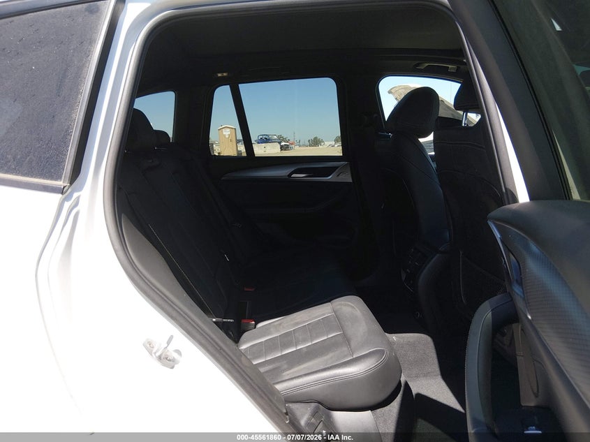 2019 BMW X3 VIN 5UXTR7C51KLF31083 IAAI salvage auction — REAR END, Salvage (California), sold $2,050 on 2026-07-29 (photo 8)
