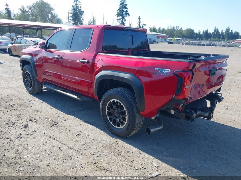 2026 Toyota Tacoma VIN 3TYLC5LNXTT059121 IAAI salvage auction — REAR END, Bill Of Sale (Washington), sold $23,200 on 2026-07-30 (photo 3)