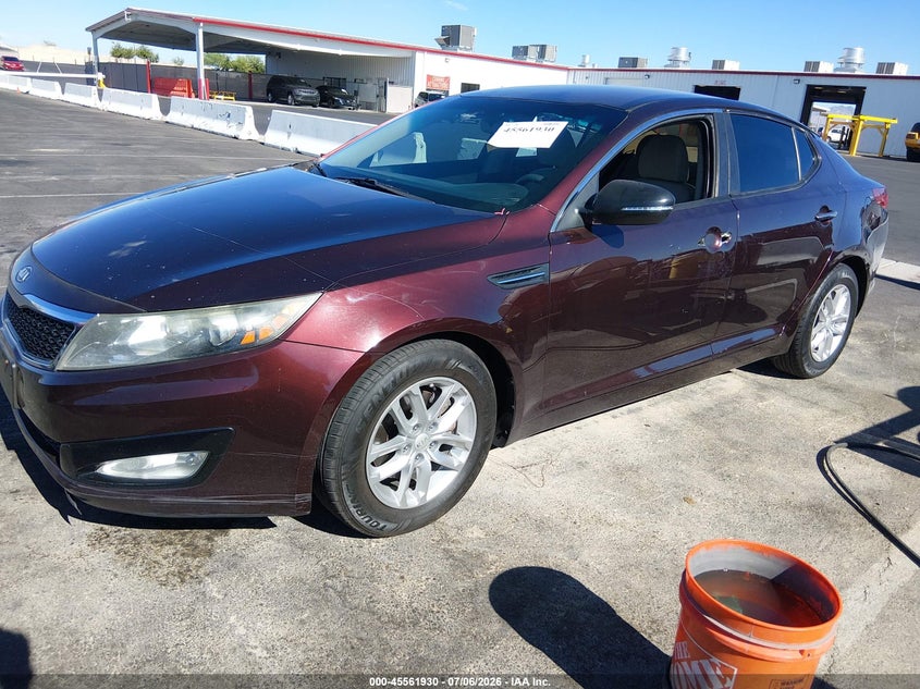 2012 Kia Optima VIN 5XXGM4A78CG080446 IAAI salvage auction — THEFT, Salvage Title, sold $1,100 on 2026-07-31 (photo 2)