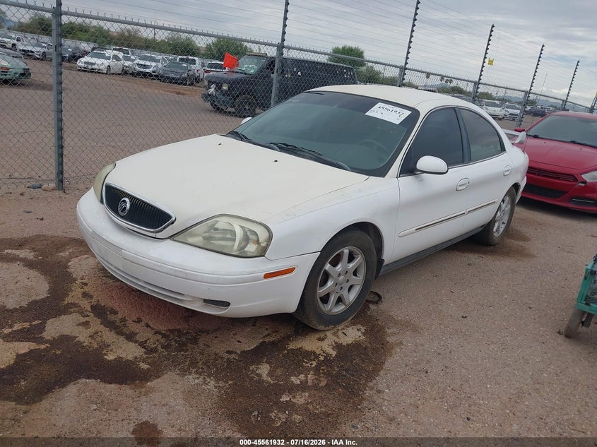 2001 Mercury Sable VIN 1MEFM53U61A625233 IAAI salvage auction — NORMAL WEAR, Clear (Arizona), sold $250 on 2026-07-30 (photo 2)