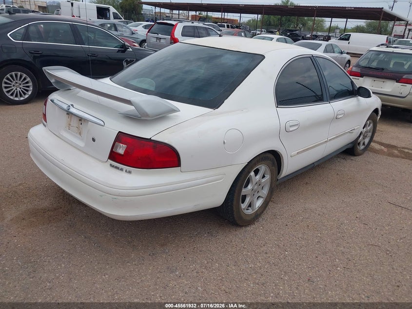 2001 Mercury Sable VIN 1MEFM53U61A625233 IAAI salvage auction — NORMAL WEAR, Clear (Arizona), sold $250 on 2026-07-30 (photo 4)