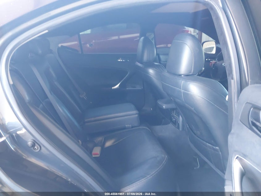 2006 Lexus Is 350 VIN JTHBE262465009745 IAAI salvage auction — FRONT & REAR, Salvage (California), sold $525 on 2026-07-28 (photo 8)