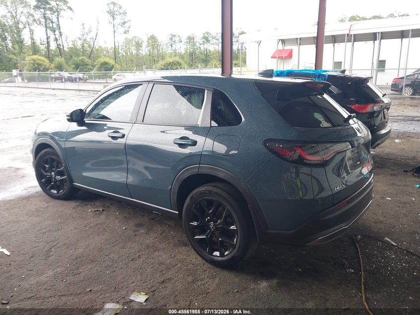 2024 Honda Hr-v VIN 3CZRZ1H50RM714413 IAAI salvage auction — RIGHT FRONT, Salvage Title, sold $7,100 on 2026-08-20 (photo 3)