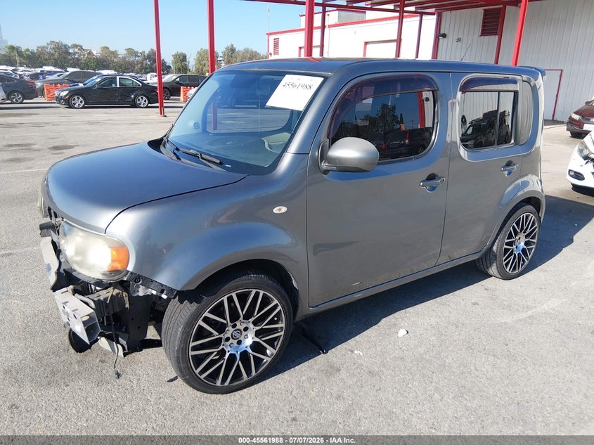 2009 Nissan Cube VIN JN8AZ28R39T103471 IAAI salvage auction — FRONT END, Salvage (California), sold $775 on 2026-08-01 (photo 2)