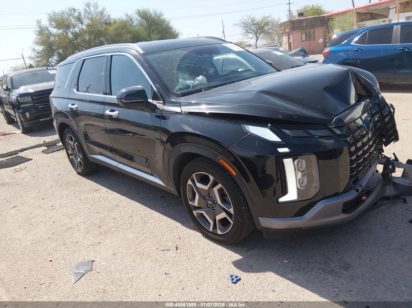 2023 Hyundai Palisade VIN KM8R5DGE8PU570408 IAAI salvage auction — FRONT END, Salvage (Arizona), sold $25 on 2026-07-30 (photo 1)