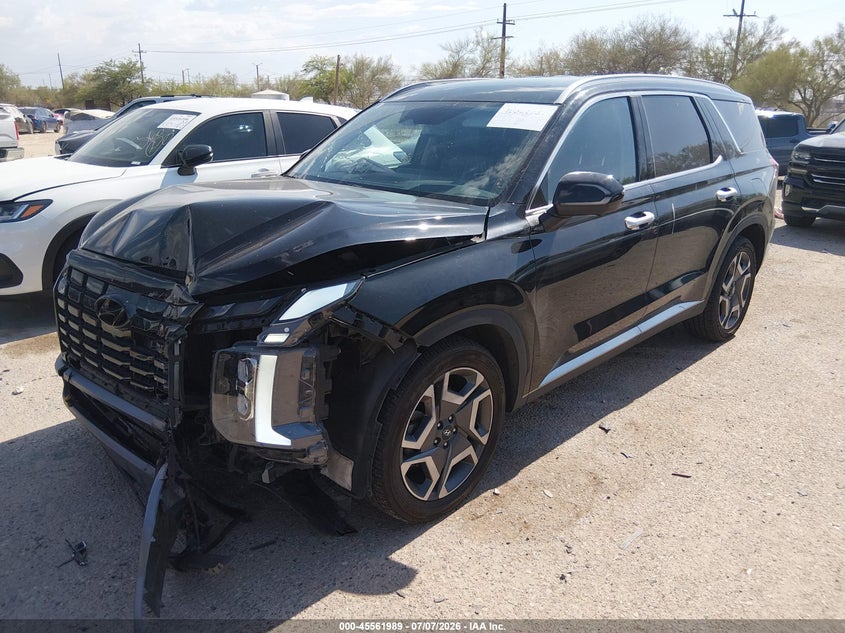 2023 Hyundai Palisade VIN KM8R5DGE8PU570408 IAAI salvage auction — FRONT END, Salvage (Arizona), sold $25 on 2026-07-30 (photo 2)