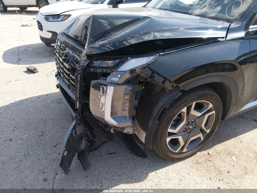 2023 Hyundai Palisade VIN KM8R5DGE8PU570408 IAAI salvage auction — FRONT END, Salvage (Arizona), sold $25 on 2026-07-30 (photo 6)