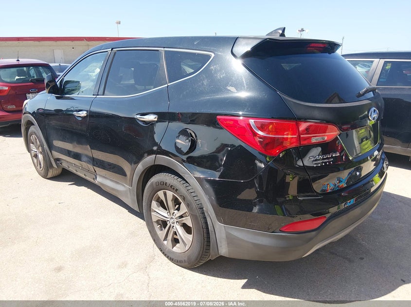 2013 Hyundai Santa fe VIN 5XYZT3LB8DG111618 IAAI salvage auction — NORMAL WEAR, Original (Texas), sold $1,150 on 2026-07-29 (photo 3)