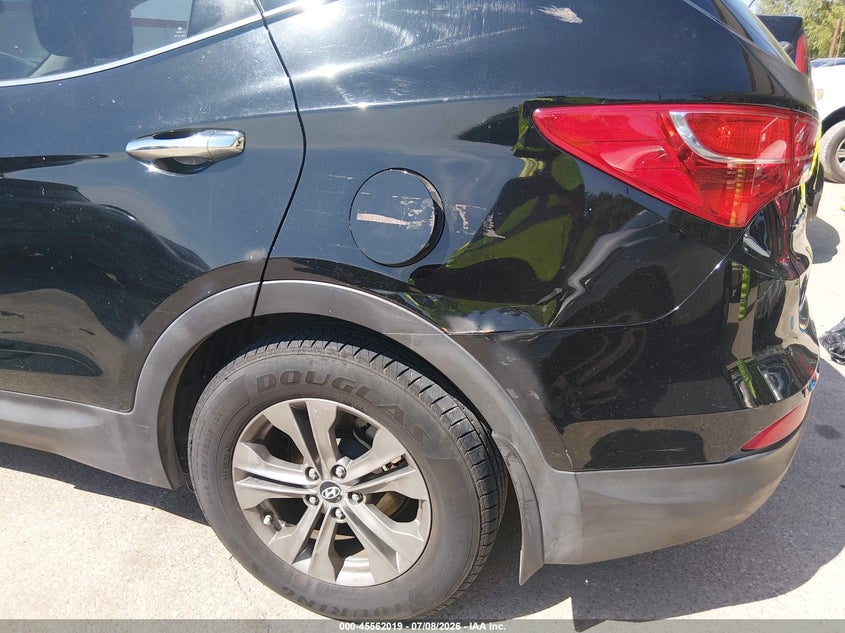 2013 Hyundai Santa fe VIN 5XYZT3LB8DG111618 IAAI salvage auction — NORMAL WEAR, Original (Texas), sold $1,150 on 2026-07-29 (photo 6)