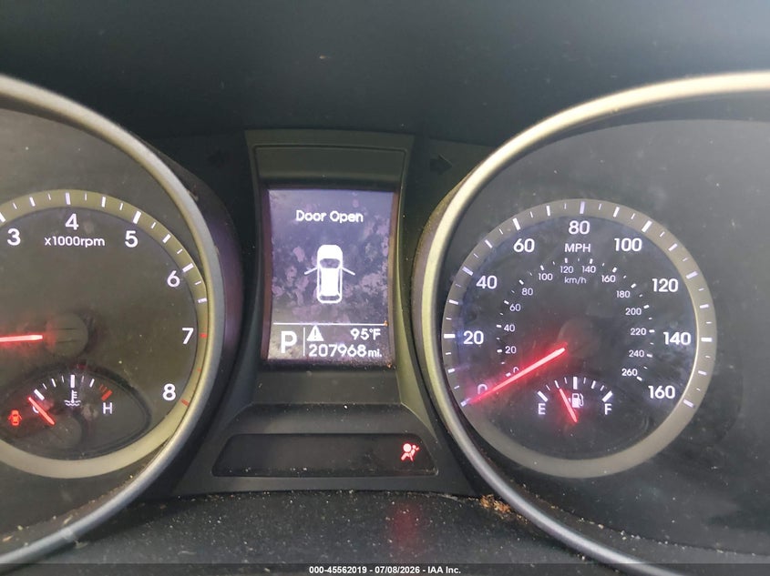2013 Hyundai Santa fe VIN 5XYZT3LB8DG111618 IAAI salvage auction — NORMAL WEAR, Original (Texas), sold $1,150 on 2026-07-29 (photo 7)