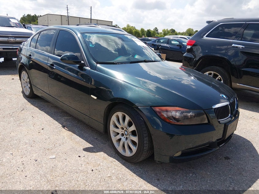 2006 BMW 3 series VIN WBAVB33516KS37051 IAAI salvage auction — NORMAL WEAR, Original (Texas), sold $25 on 2026-07-29 (photo 1)