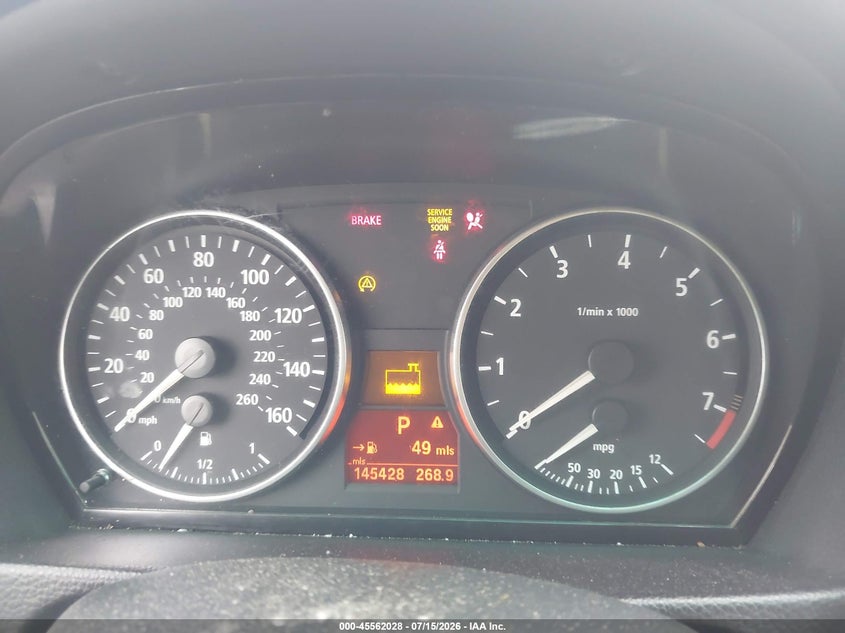 2006 BMW 3 series VIN WBAVB33516KS37051 IAAI salvage auction — NORMAL WEAR, Original (Texas), sold $25 on 2026-07-29 (photo 7)