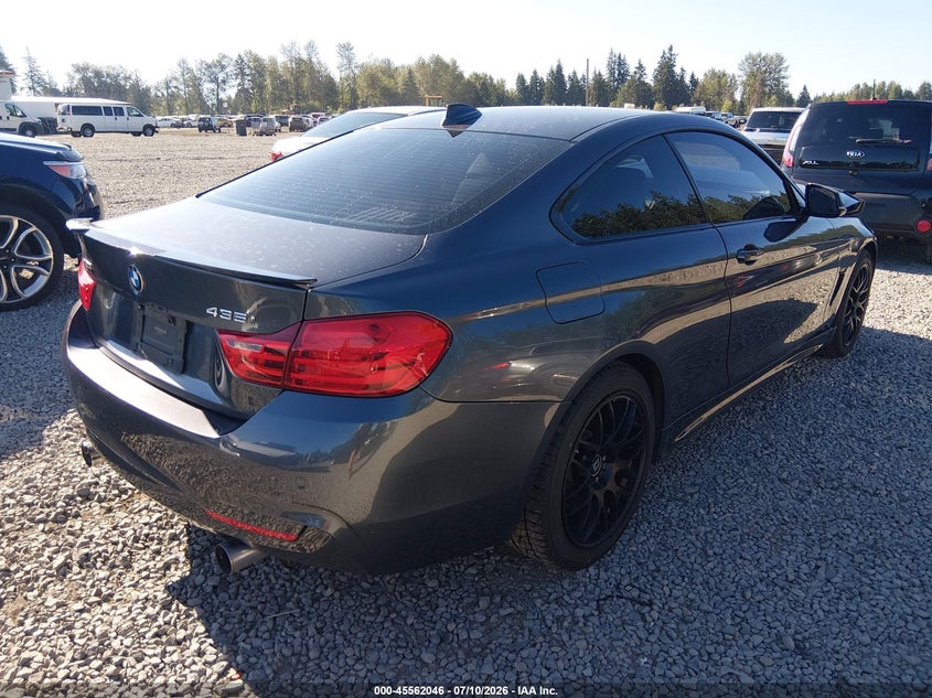 2016 BMW 4er VIN WBA3R5C56GK373367 IAAI salvage auction — FRONT END, Bill Of Sale (Washington), sold $1,700 on 2026-08-21 (photo 4)