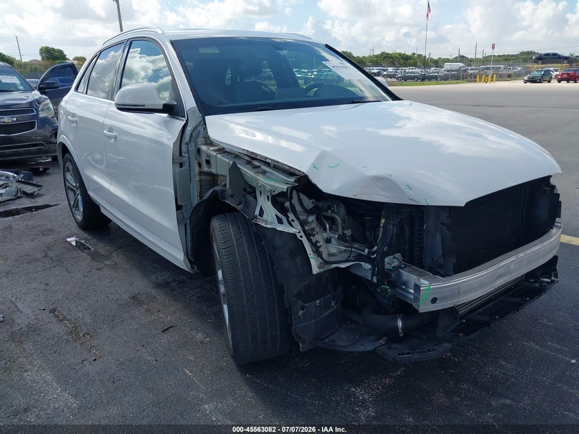 2017 Audi Q3 VIN WA1HCCFS7HR012829 IAAI salvage auction — RIGHT FRONT, Rebuildable (Florida), sold $175 on 2026-07-30 (photo 6)