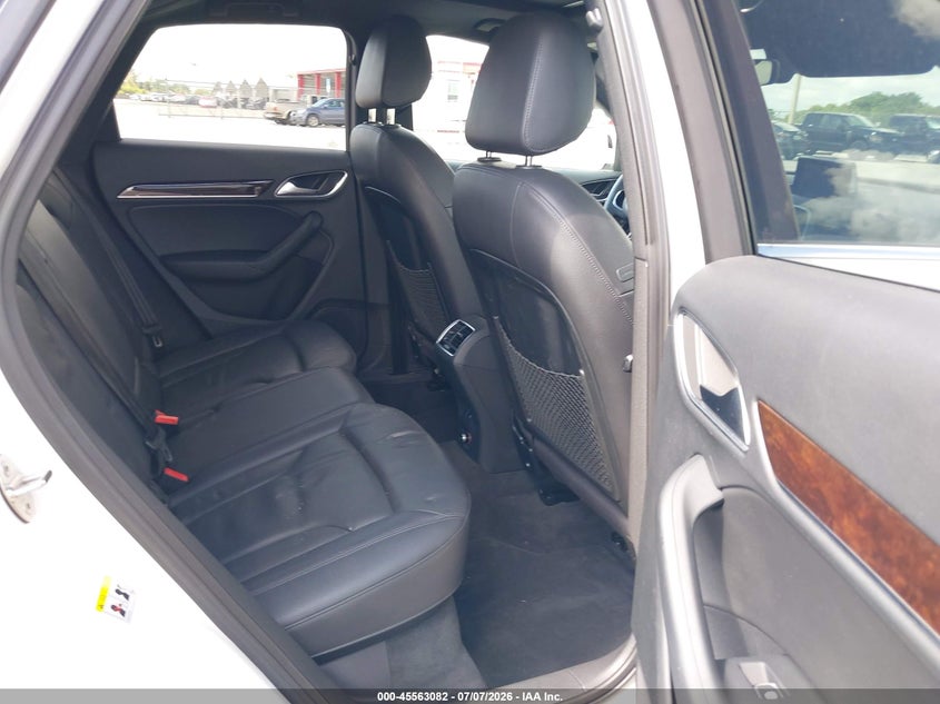 2017 Audi Q3 VIN WA1HCCFS7HR012829 IAAI salvage auction — RIGHT FRONT, Rebuildable (Florida), sold $175 on 2026-07-30 (photo 8)