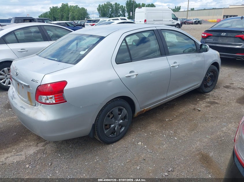 2007 Toyota Yaris VIN JTDBT923971054008 IAAI salvage auction — NORMAL WEAR, Clear (New York), sold $800 on 2026-07-15 (photo 4)
