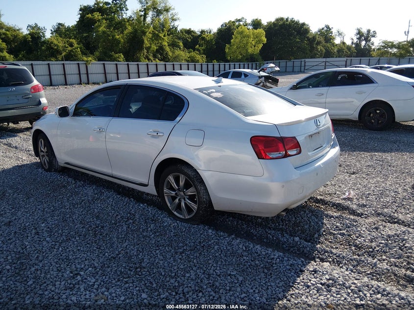 2011 Lexus Gs 350 VIN JTHCE1KS8B0028570 IAAI salvage auction — NORMAL WEAR, Clear (Alabama), sold $550 on 2026-07-30 (photo 3)