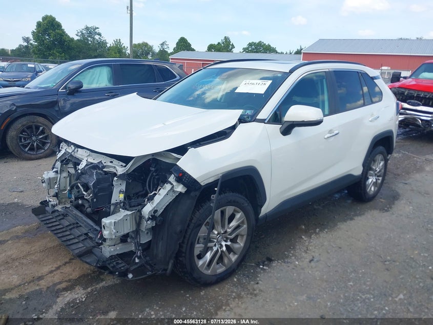 2020 Toyota Rav 4 VIN 2T3N1RFV9LW084684 IAAI salvage auction — FRONT END, Salvage Title, sold $9,700 on 2026-08-01 (photo 2)