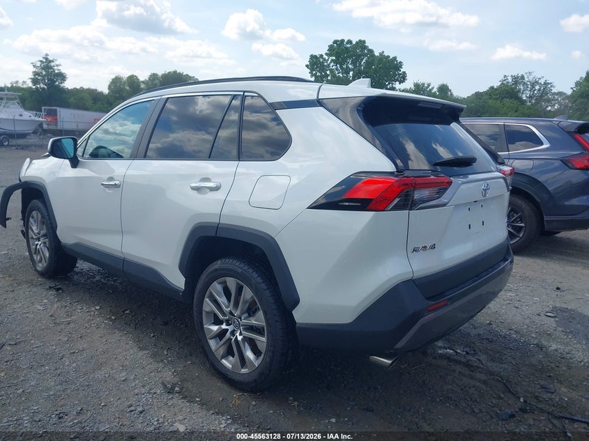2020 Toyota Rav 4 VIN 2T3N1RFV9LW084684 IAAI salvage auction — FRONT END, Salvage Title, sold $9,700 on 2026-08-01 (photo 3)