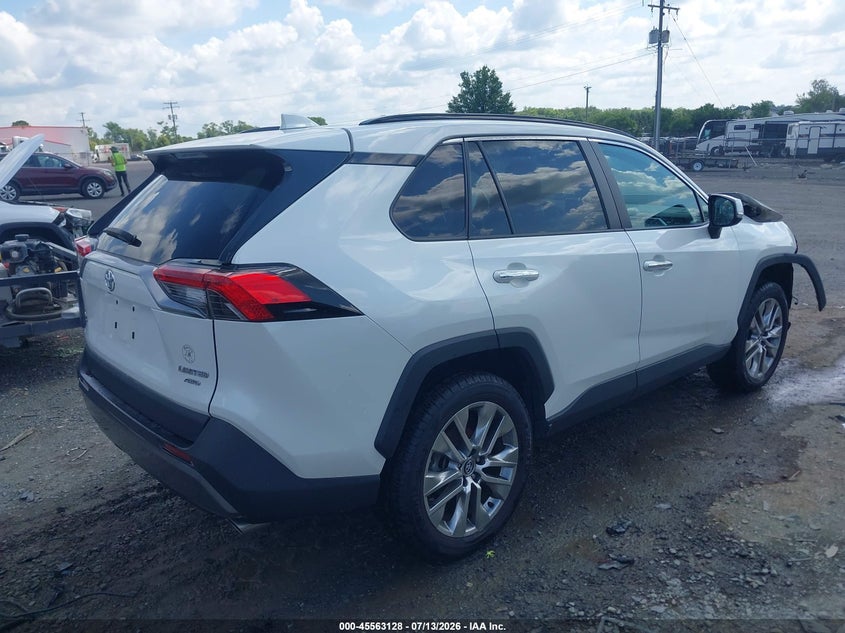 2020 Toyota Rav 4 VIN 2T3N1RFV9LW084684 IAAI salvage auction — FRONT END, Salvage Title, sold $9,700 on 2026-08-01 (photo 4)