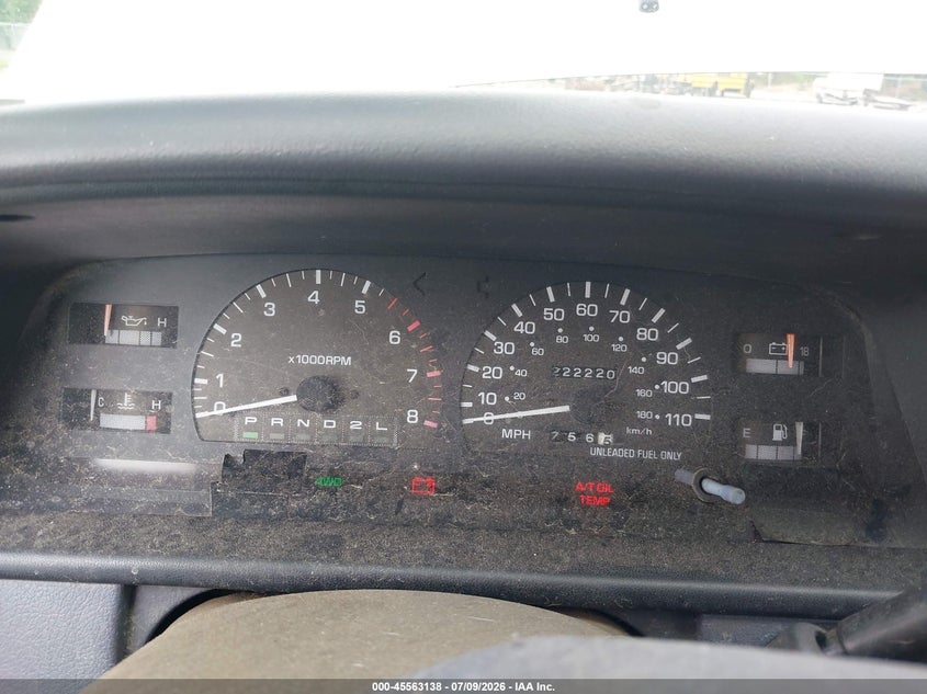 1997 Toyota T100 VIN JT4UN24D4V0044621 IAAI salvage auction — NORMAL WEAR, Clear (Virginia), sold $1,525 on 2026-07-21 (photo 7)