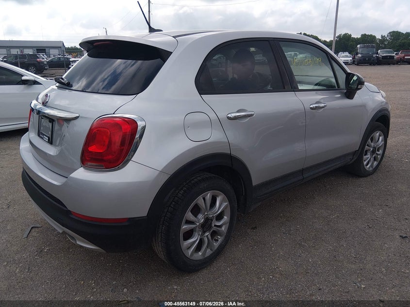 2016 Fiat 500x VIN ZFBCFXBT7GP409029 IAAI salvage auction — FRONT END, Clear (Indiana), sold $2,000 on 2026-07-08 (photo 4)