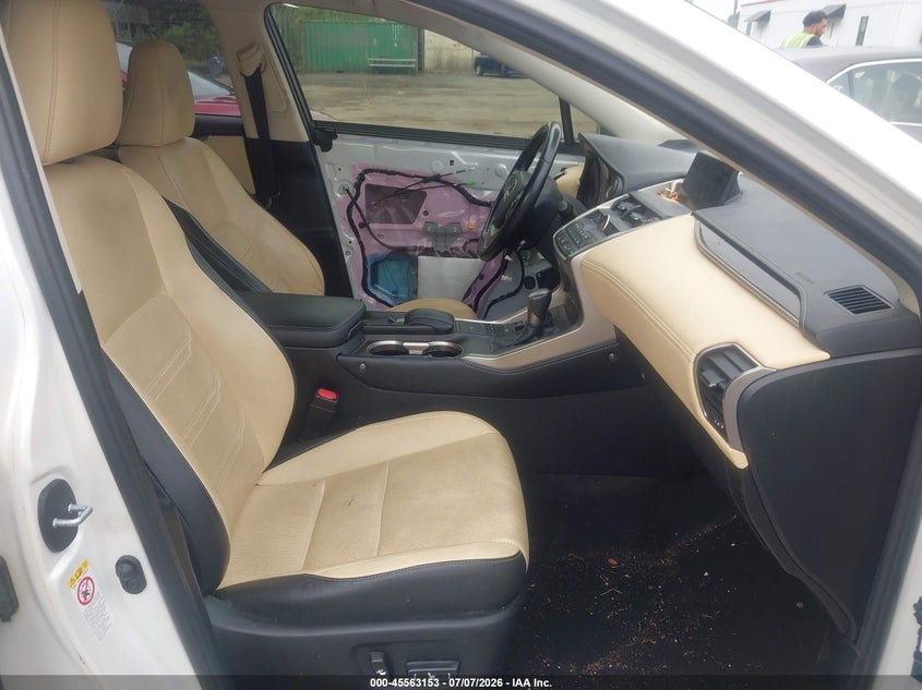 2016 Lexus Nx VIN JTJYARBZ8G2026549 IAAI salvage auction — FRONT END, Salvage - Greater Than 75% (Maryland), sold $5,700 on 2026-08-01 (photo 5)