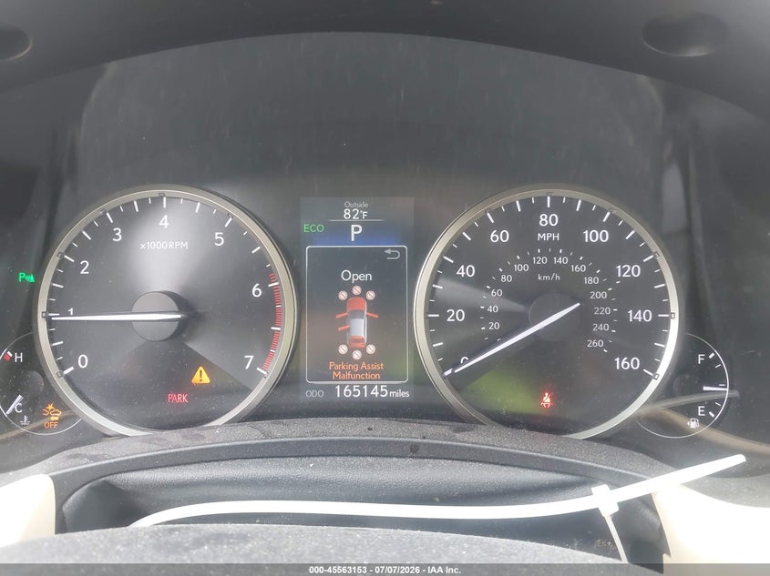 2016 Lexus Nx VIN JTJYARBZ8G2026549 IAAI salvage auction — FRONT END, Salvage - Greater Than 75% (Maryland), sold $5,700 on 2026-08-01 (photo 7)